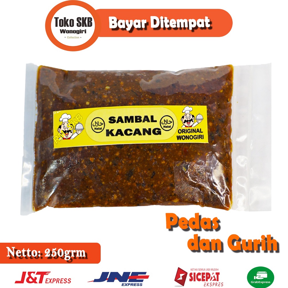 

BONANZA 25grm Sambal kacang Asli Wonogiri