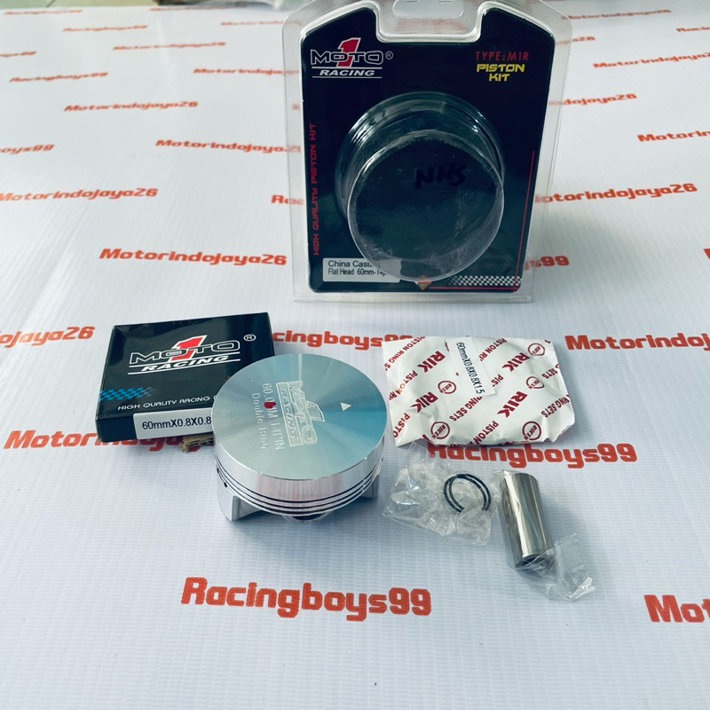 PISTON MOTO1 RACING 60MM PIN 14 MENTAH VARIO 150 PCX KLX 150 CRF 150 JUPITER MX VIXION N MAX AEROX