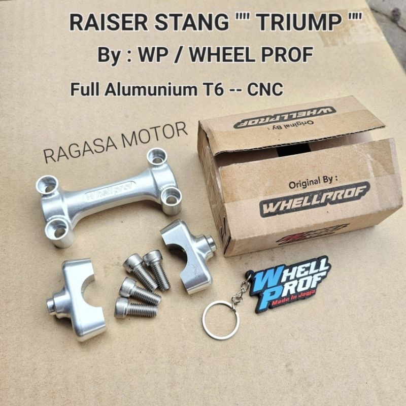Raiser Stang Stir CNC WP WheelProf Ukuran Pnp Raiser CBR LED Ori