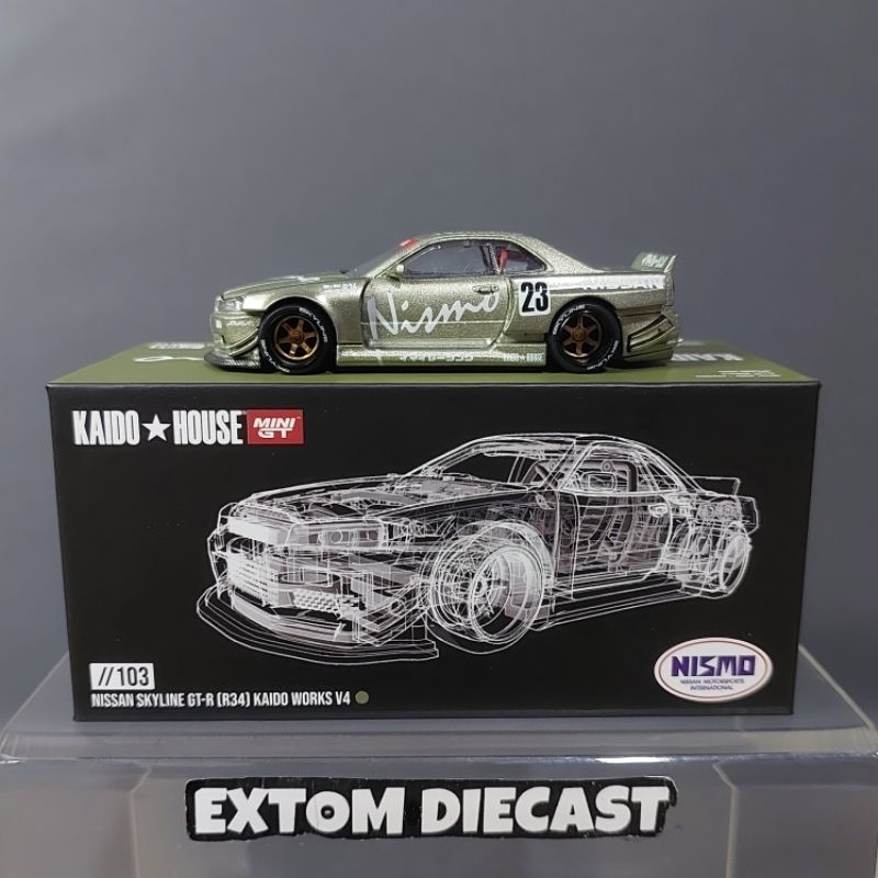 Kaido House Nissan Skyline R34 Nismo V4