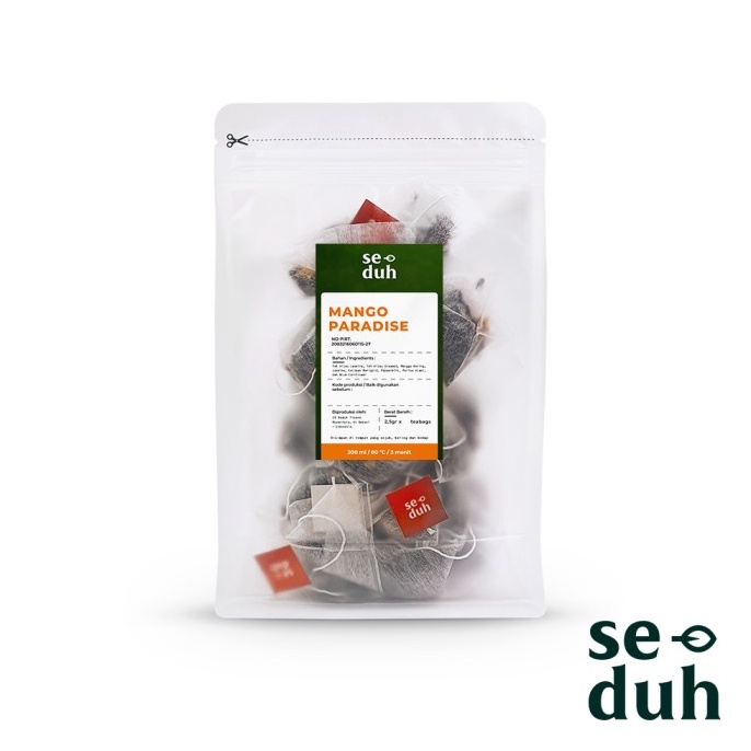 

DISKON BESAR SEDUH TEA BLEND PREMIUM TEA BAG POUCH isi 12 Tea bag SERIES C