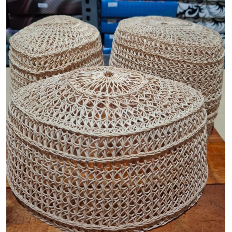 PECI ROTAN JANGJANG AKAR KALIMANTAN POLOS COKLAT DAN HITAM