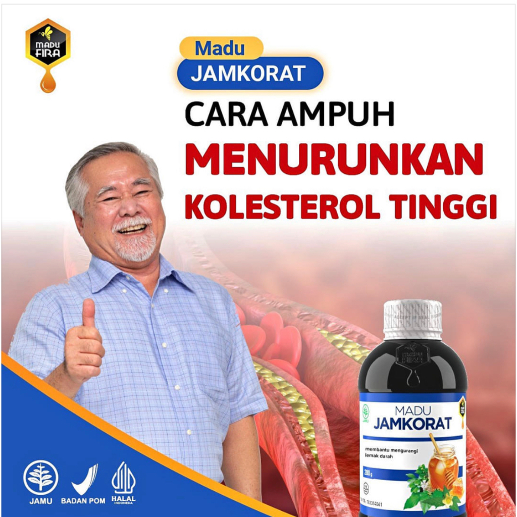 MADU JAMKORAT | MADU ASAM URAT KOLESTEROL ORIGINAL