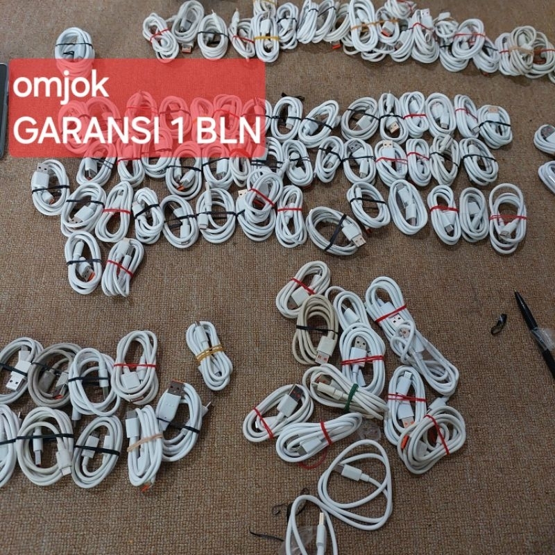 Kabel infinix Tipe C copotan Bekas 33W bawaan hp kusus infinix