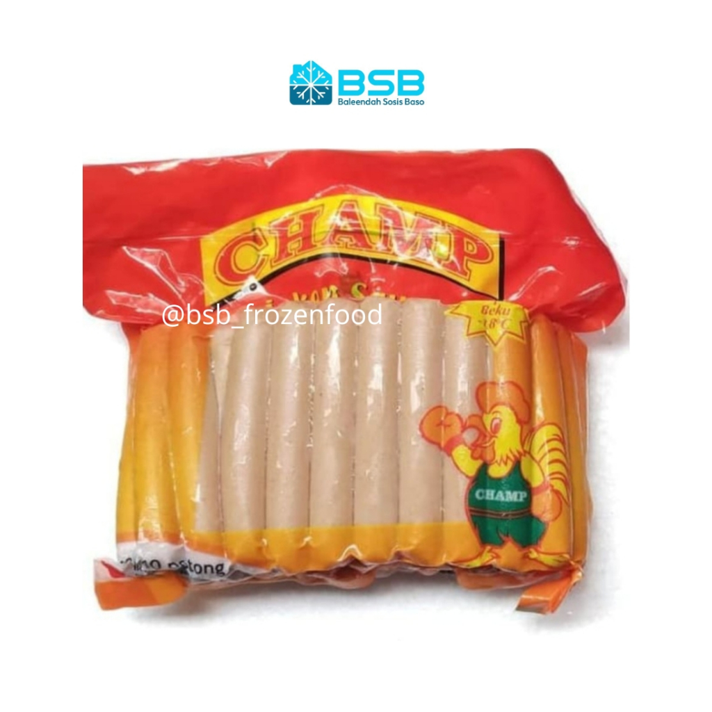 

CHAMP Chicken Sausage Sosis Ayam Champ 1 kg / Sosis Sapi