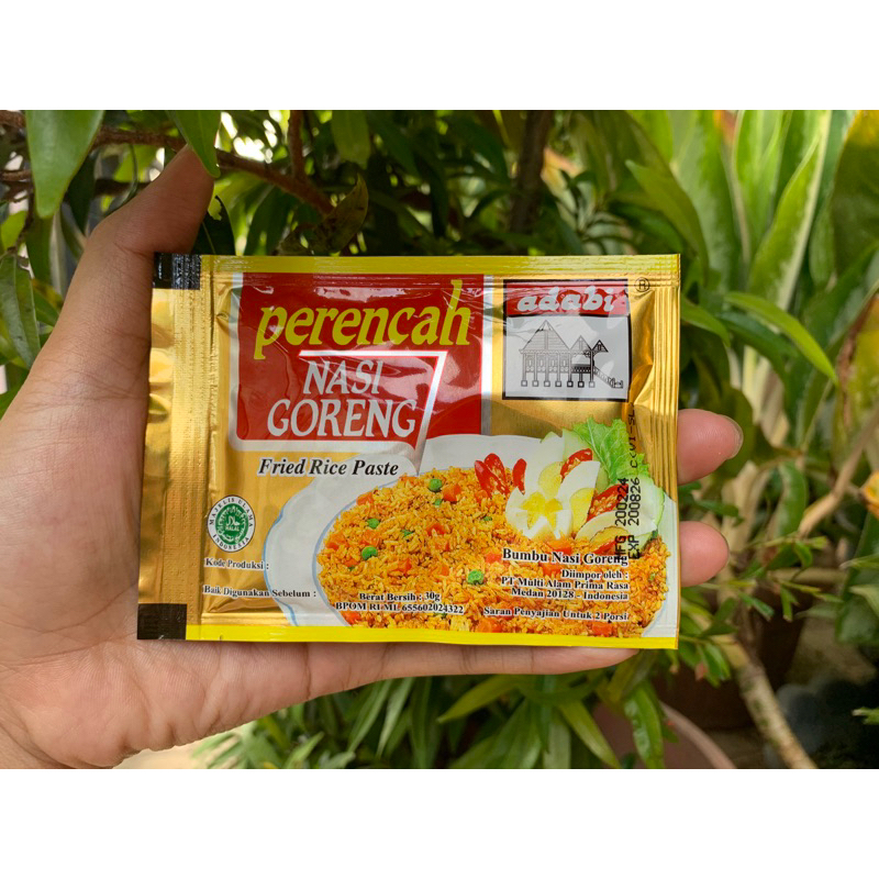 

Bumbu Perencah Nasi Goreng Adabi 2026/ Perencah Enak/ Bumbu Nasi Goreng gurih - 30 gram