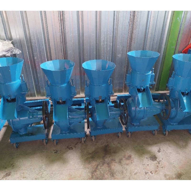 mesin pelet ikan ayam unggas 2 roller