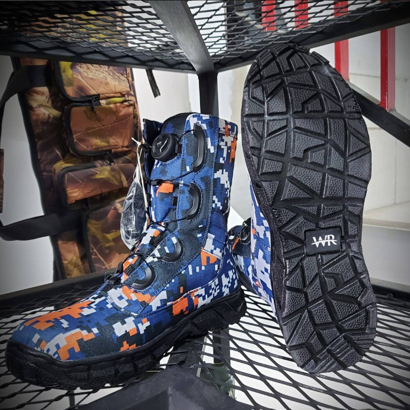 Sepatu WR Tactical / Sepatu PDL model tali putar WR tactical boots/ Sepatu Tali Putar Model Airud /W