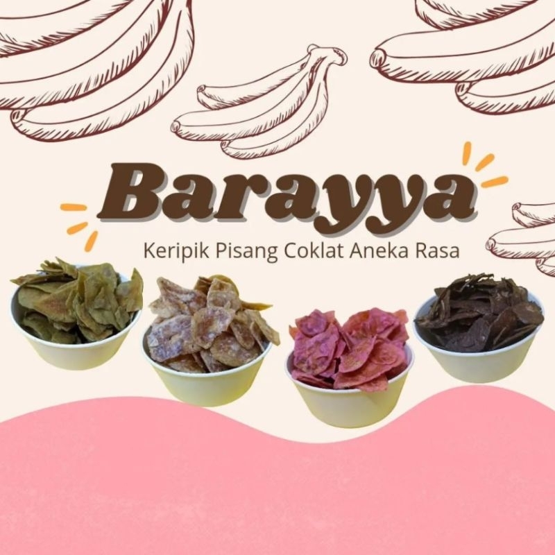 

[ BONUS ] Keripik Coklat Barayya Random 80gr