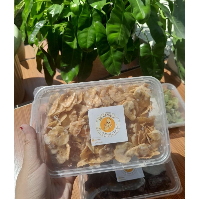 

Kripik Pisang Lumer Tiramisu NS BANANA 300gr