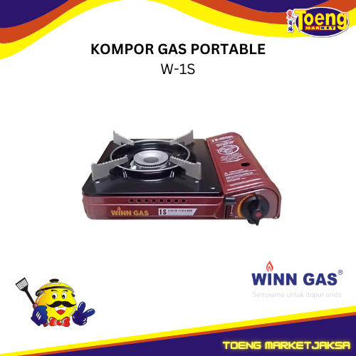 KOMPOR GAS PORTABLE W-1S WINN GAS
