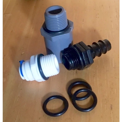 Sil Karet pipa air O ring drat luar 3/8, 1/4, 1/2, 3/4 inch Standart Metrik Nbr70