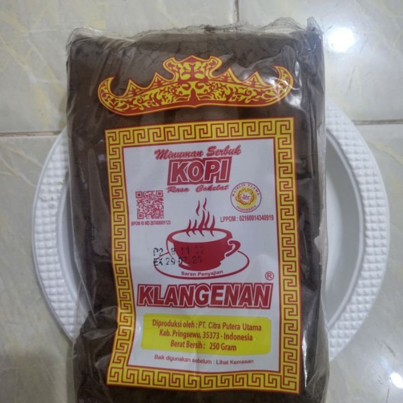 

Kopi Klangenan Asli Lampung Robusta Ukuran 250 Gram