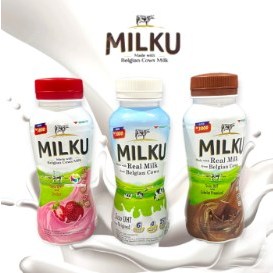 

Milku botol 200 ml All varian 1 Pax isi 12 botol