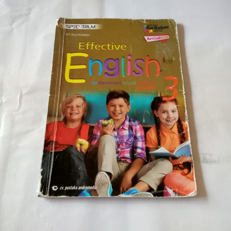 EFFECTIVE ENGLISH FOR ELEMENTARY SCHOOL STUDENTS GRADE 3