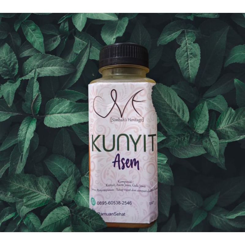 

muntari flower kunyit asem 250 ml sehat alami