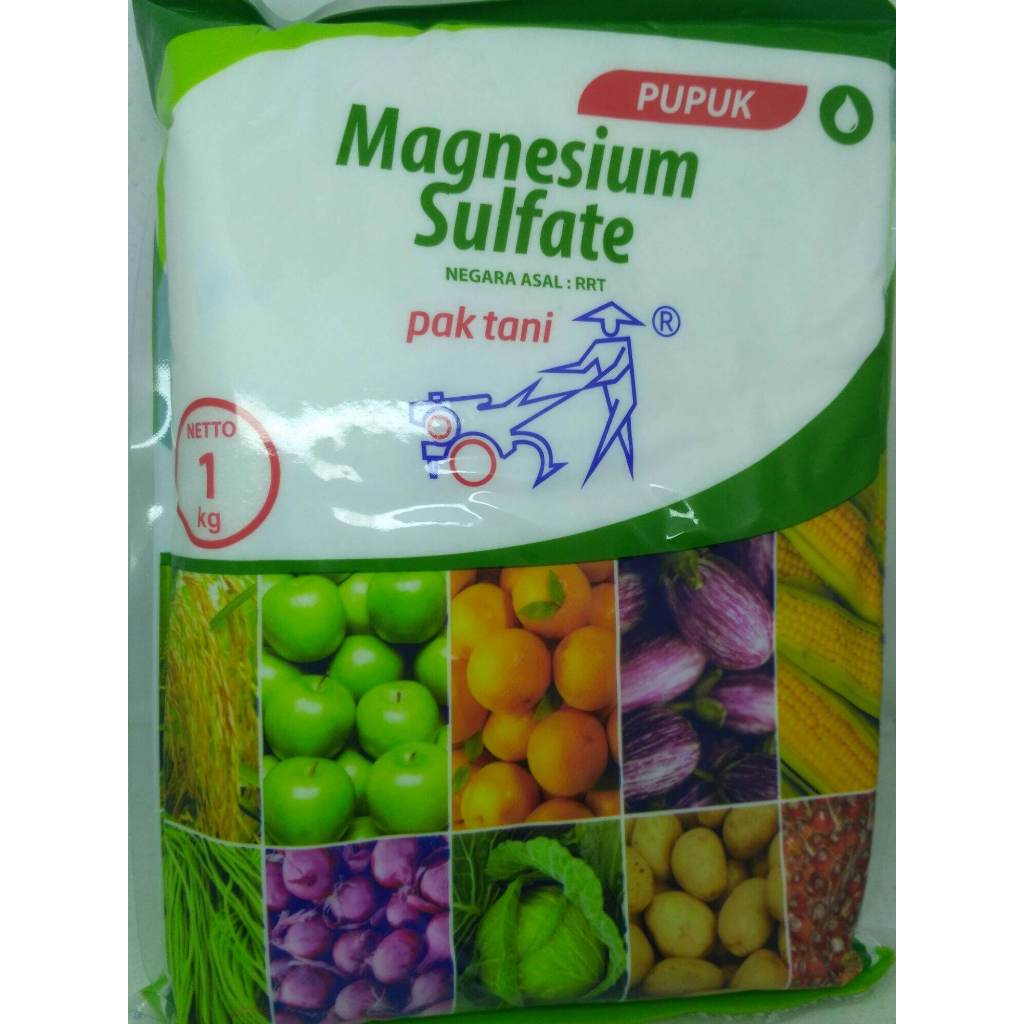 1Kg - Pupuk Bunga dan Buah - Magnesium Sulfate (MGSO4) Pak Tani - Murah