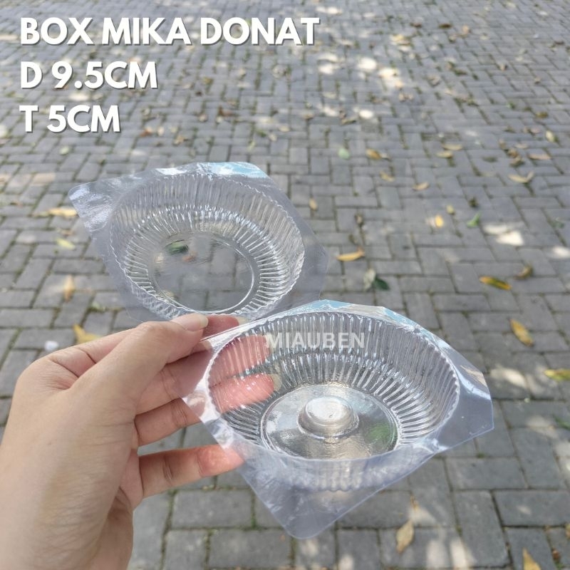 Box mika donat mika bulat isi 10pcs