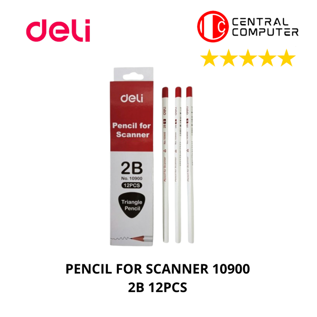 

Pencil 2B for scanner Deli-pensil 2b (12Pcs) W10900