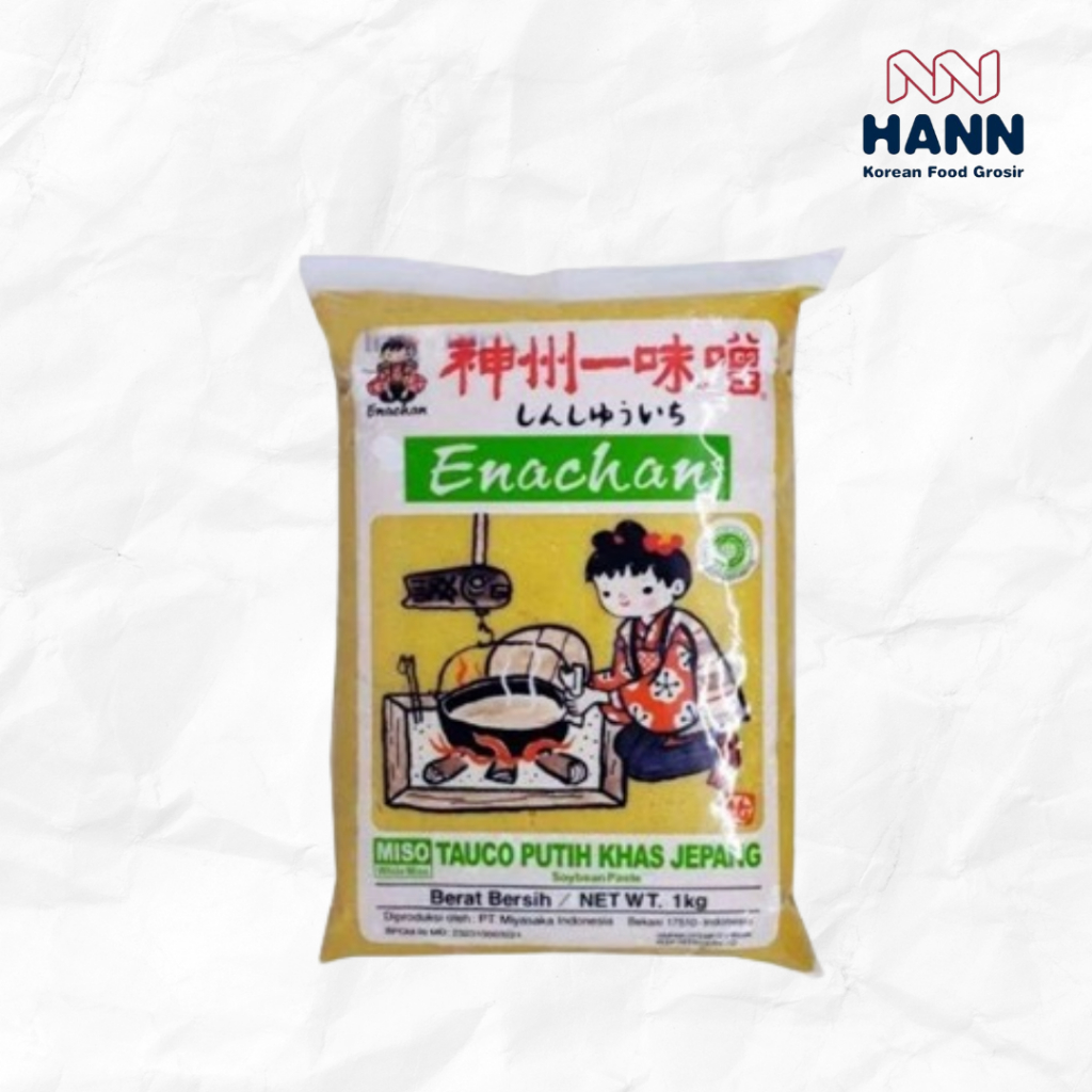 

Enachan Shiro Miso Paste | Pasta Miso Putih Jepang