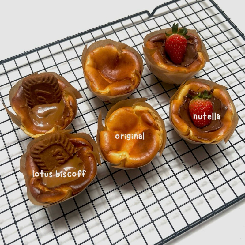 

NOB PETITE BURNT CHEESECAKE - Baked by Larei (baca deskripsi)
