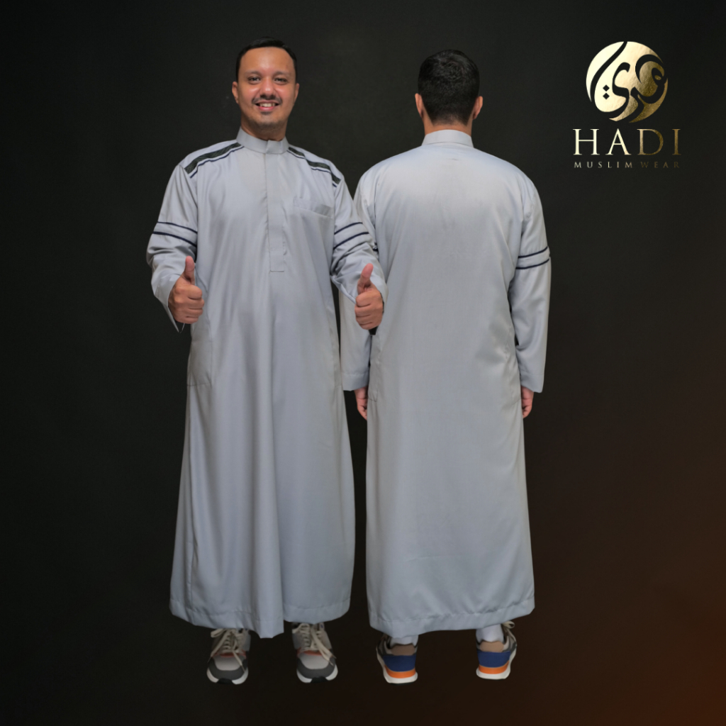 HADIKIDS X HADI MUSLIM WEAR GAMIS JUBAH PRIA MUSLIM AR RAYYAN PREMIUM JUBAH LENGAN PANJANG LAKI-LAKI