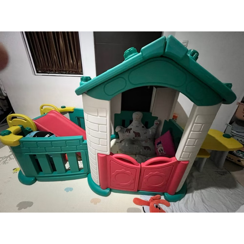 BONUS FREE MANDI BOLA PLAYHOUSE RUMAH RUMAHAN SET PEROSOTAN AYUNAN SLIDE SWING BOMBOMCAR JUNGKAT JUN