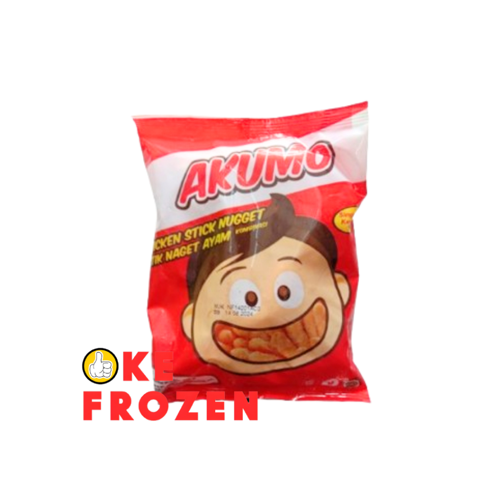 

AKUMO NAGET STIK AYAM 250GR NUGGET AYAM BERBENTUK STIK HARGA PROMO