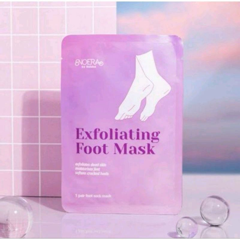 noera exfoliating foot mask