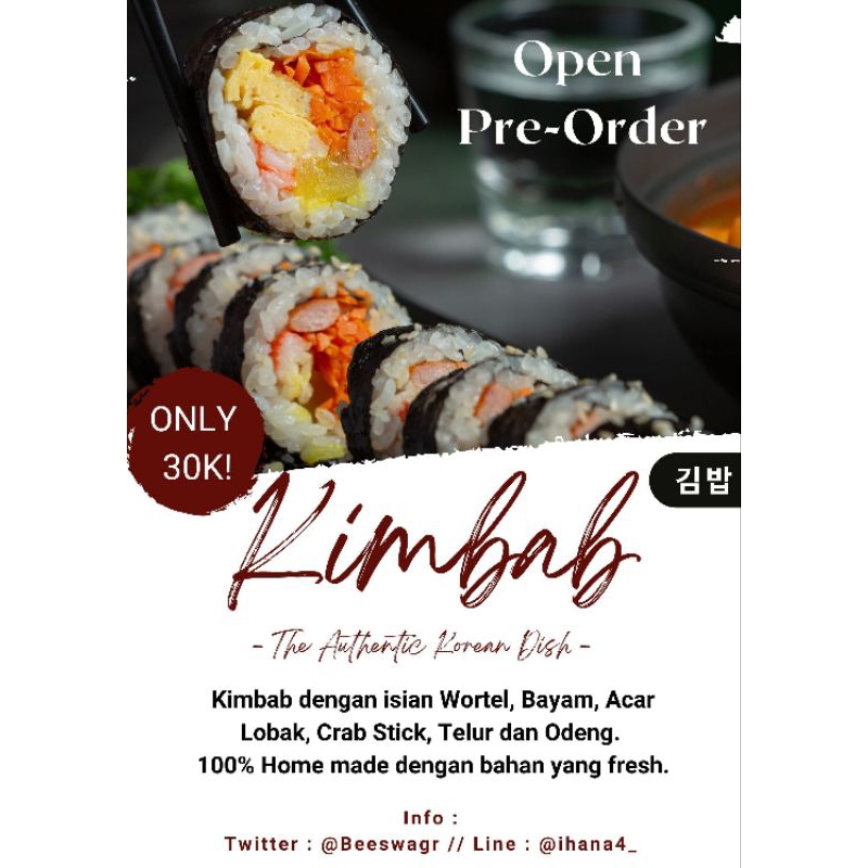 

KIMBAB - ORIGINAL (HALAL)