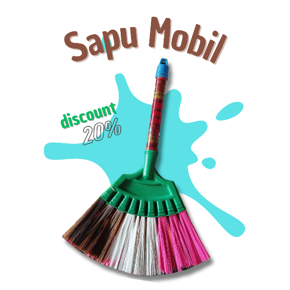Sapu Mobil / Sapu Senar Mini / Sapu Anak Anak