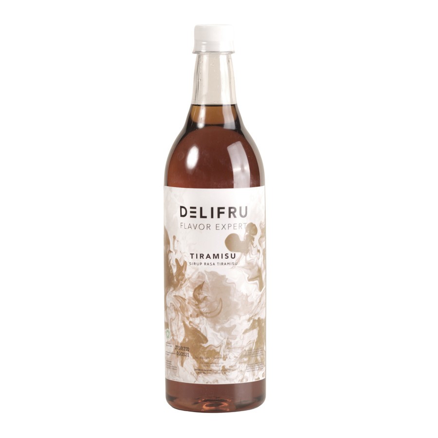 

Delifru Syrup Tiramisu - Sirup Tiramisu 1 Liter