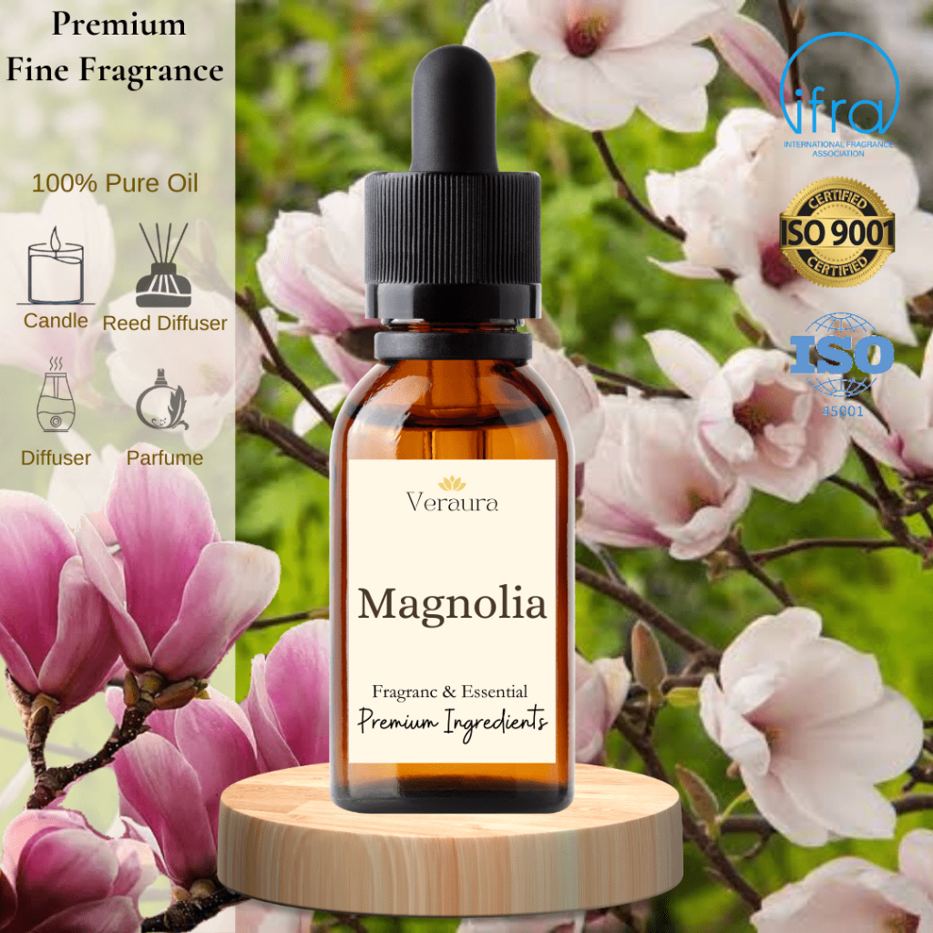 Fine Fragrance Oil Magnolia | Aromatherapy | Candle | Parfum | Essential Oil