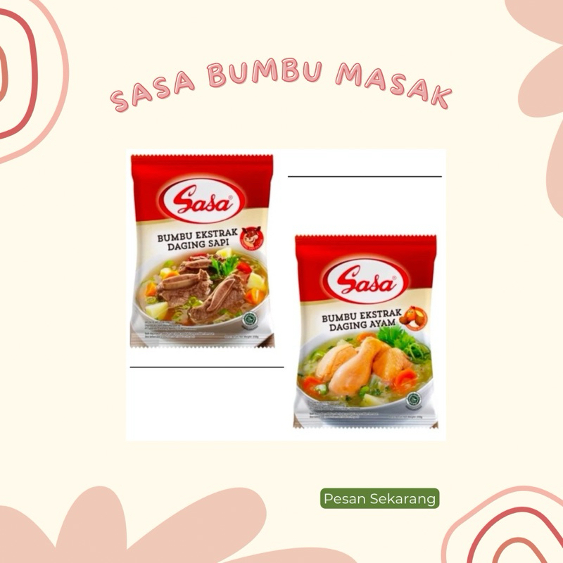 

SASA EKSTRAK AYAM SAPI PENYEDAP RASA 250gr 1kg