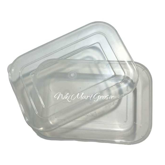 Multipack Bening Tutup / Tepak Transparan Mercury / Tempat Makan Box Plastik