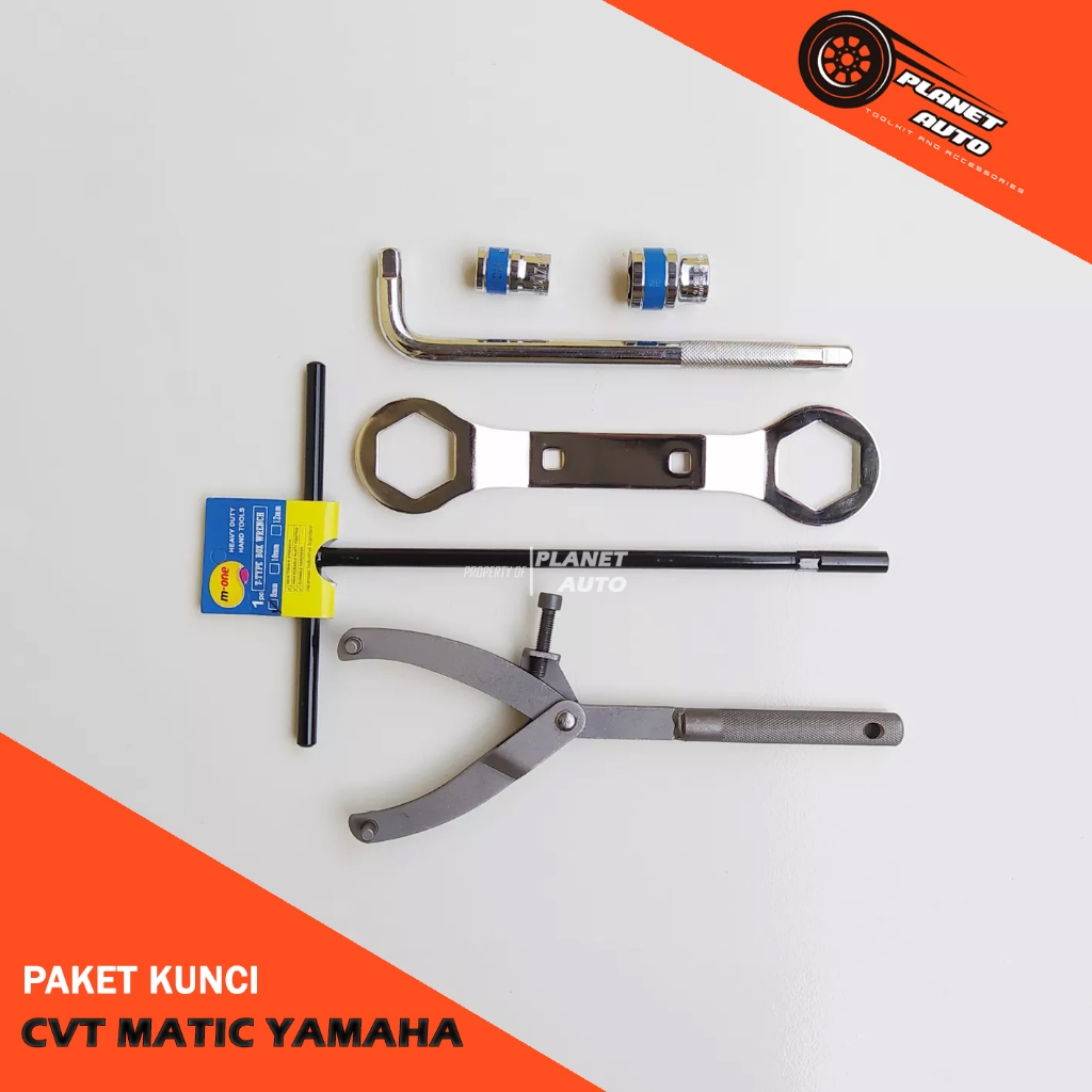 Set Paket Kunci CVT Motor Matic Yamaha Lengkap