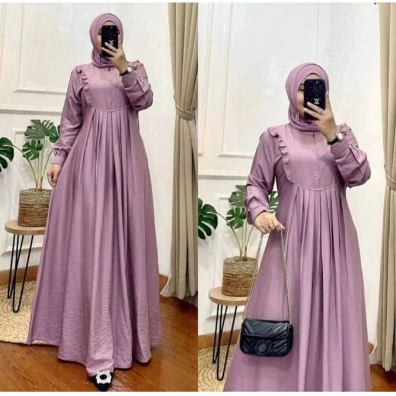 Gamis Pololinen Rempel // Gamis Pololinen // Gamis Rempel dada // Gamis Pololinen //Pololinen Maxy