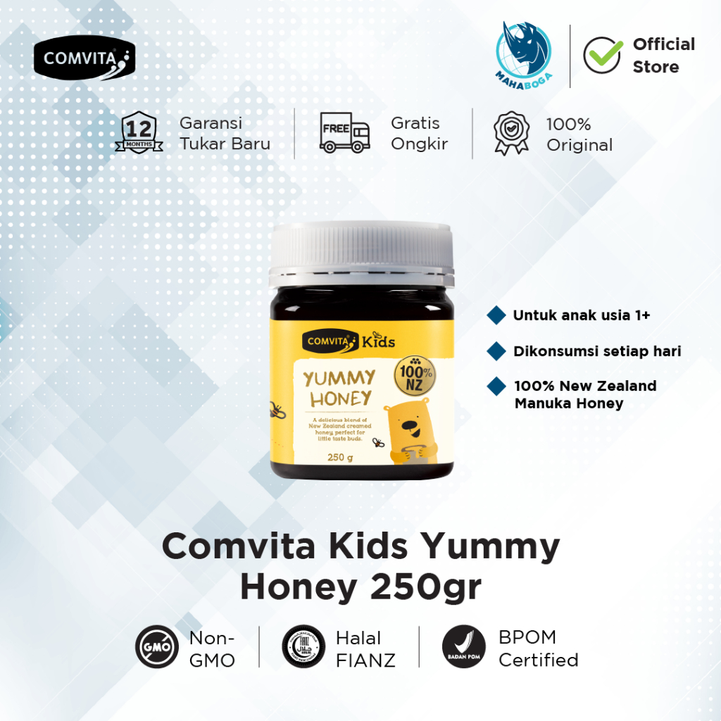 

COMVITA KIDS YUMMY HONEY 250 GR