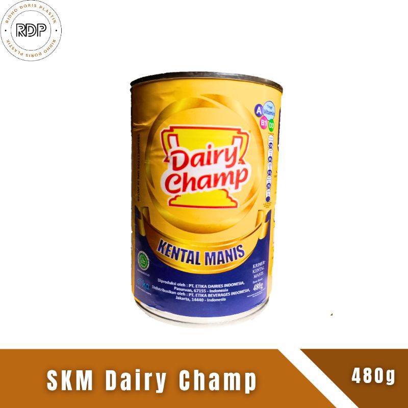 

Susu Kental Manis Dairy Champ 480g