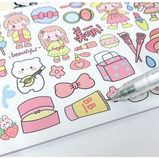 

Sticker Book Sweet Girl Buku Stiker Anak Lucu Activity Book