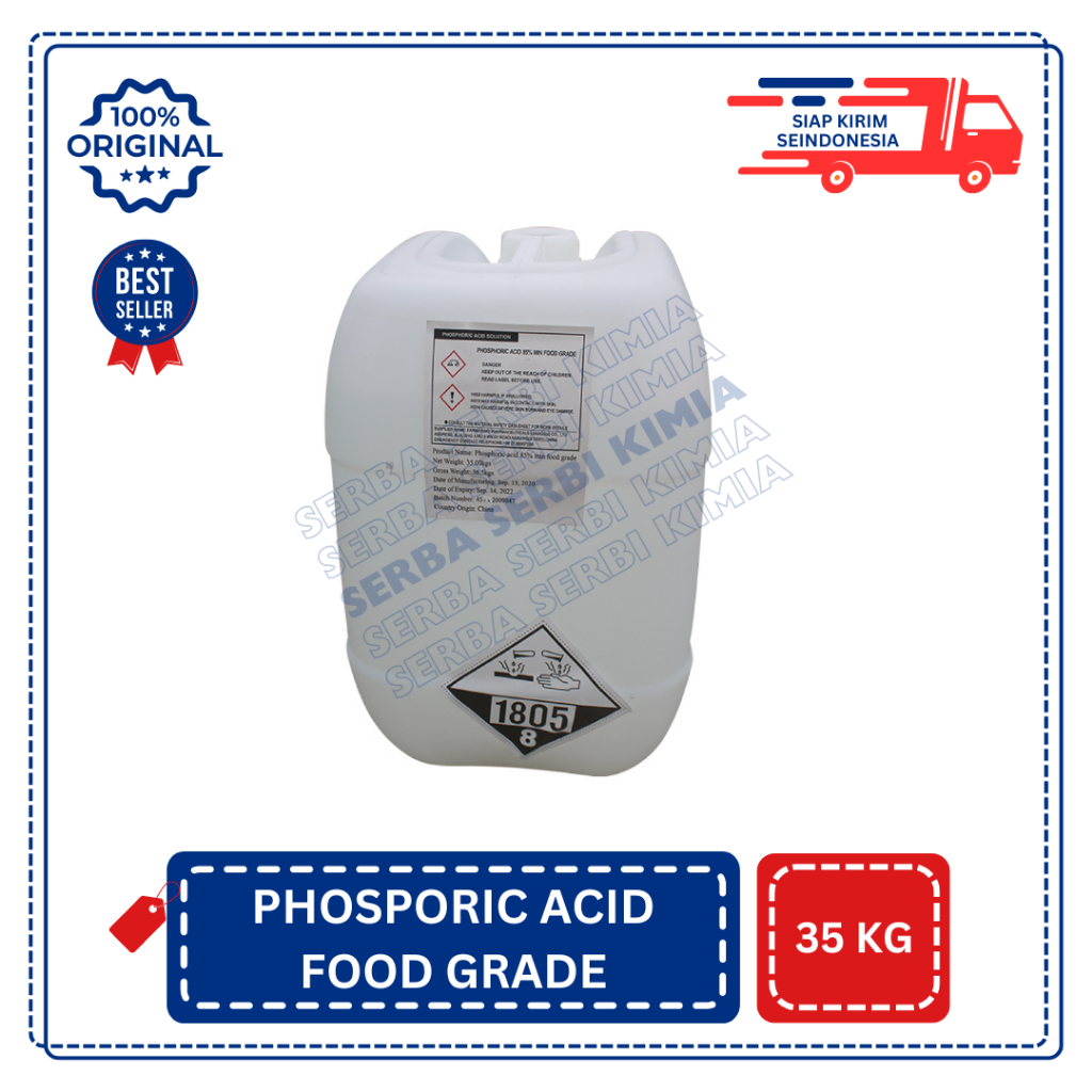 

Phosporic Acid / Asam Fosfat FOOD GRADE
