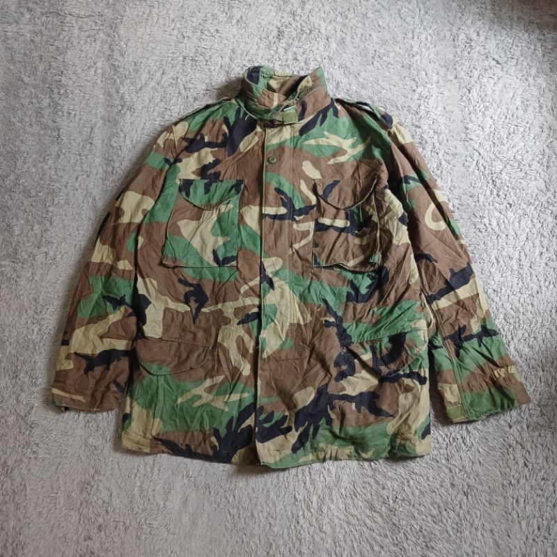 Jacket Military M65 Woodland Camouflage by Golden Mfg