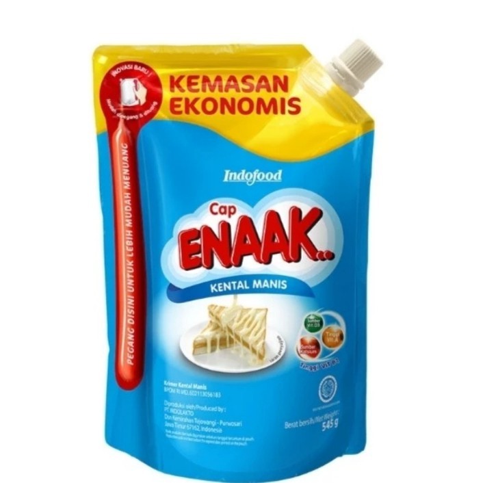 

Cap Enaak kental manis pouch 545 ml