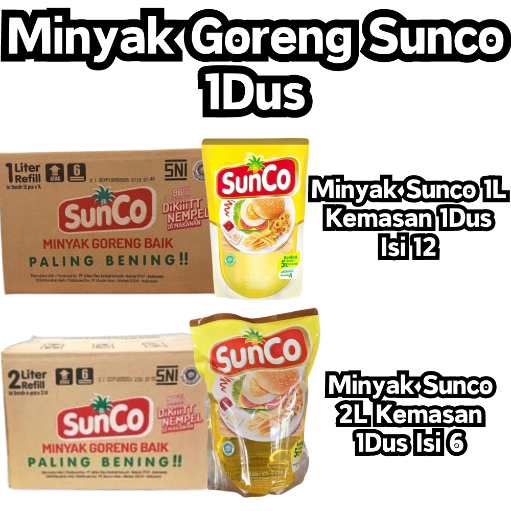 

Jual Minyak Goreng Kemasan 1/2L Karton Dus Minyak Sunco | SHOPEE INDONESIA