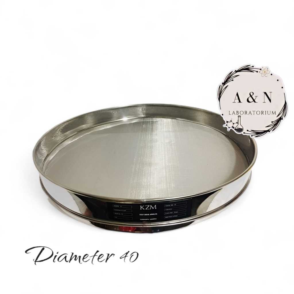 Seive Ayakan Stainless Mesh 40 Test Mesh 40 (425 um) diameter 40