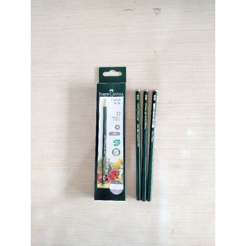 

Grosir Faber-Castell Pensil 2B 9000 (min. order 12pcs)