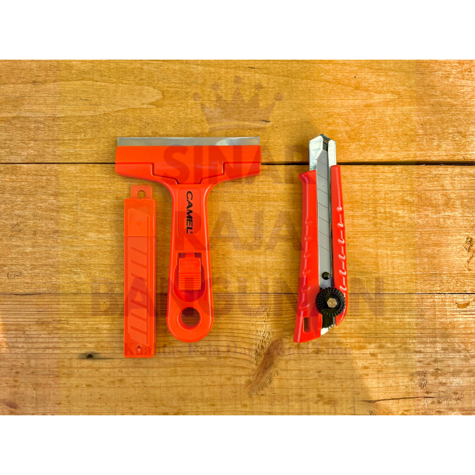 

Pisau Cutter / Pisau Pemotong Kertas / Cutter Putar / Serba Guna CAMEL High Quality