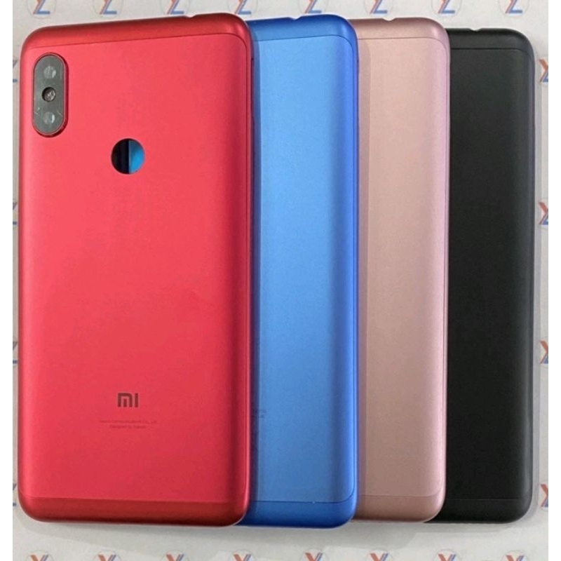BECKDOR BECKDOOR BACKCOVER TUTUP BELAKANG BATRE CASING HP XIAOMI REDMI 6 PRO CASING HANDPHONE REDMI 