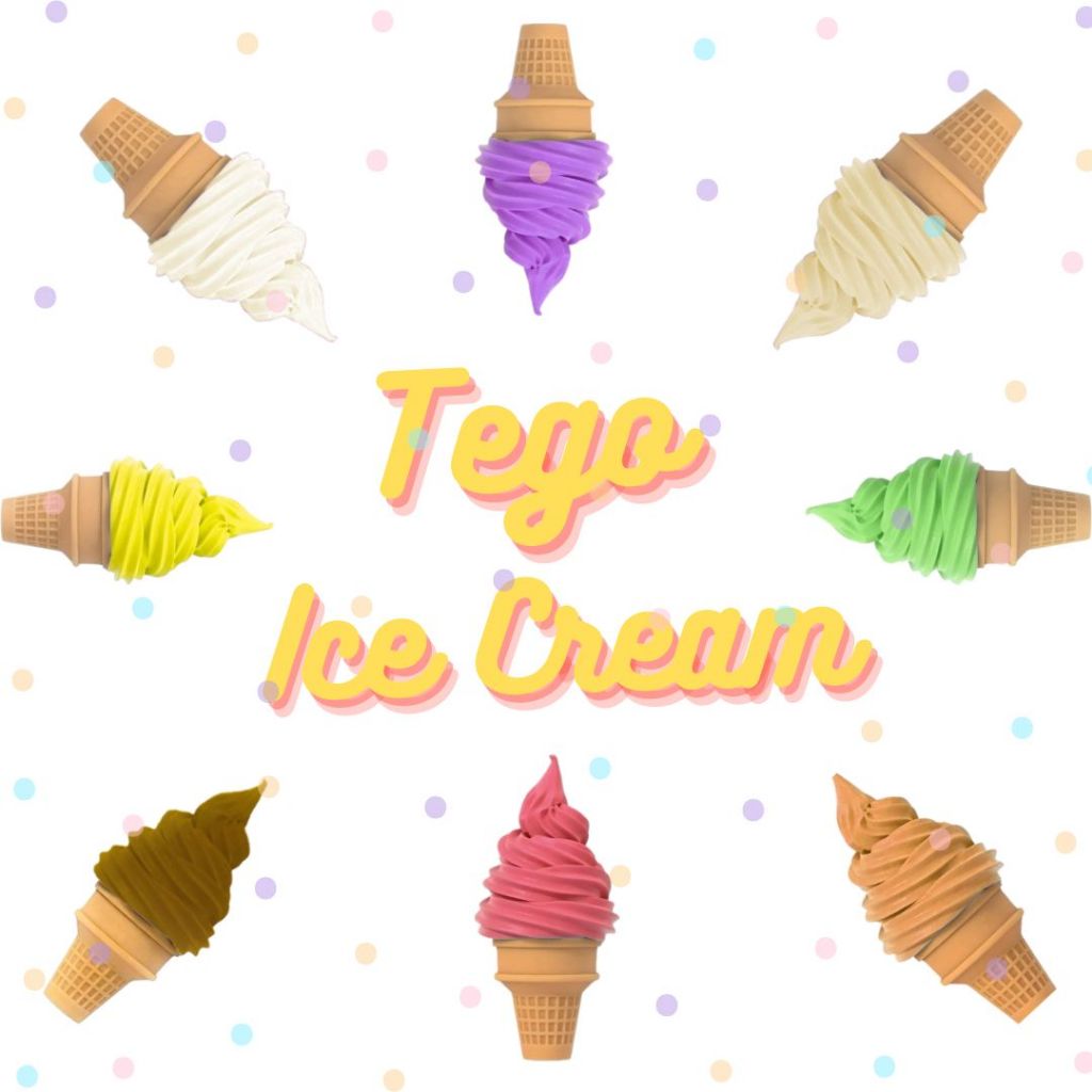 

TEGO Plain (Tanpa Rasa) Premium Ice Cream Powder ENAK MURAH PRAKTIS