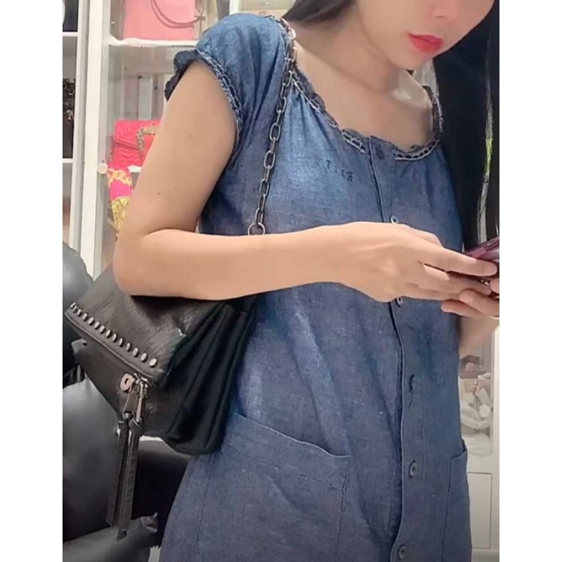 PRELOVED tas parfois kulit mantul 2in1